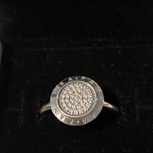 Pandora silver signature ring size 9